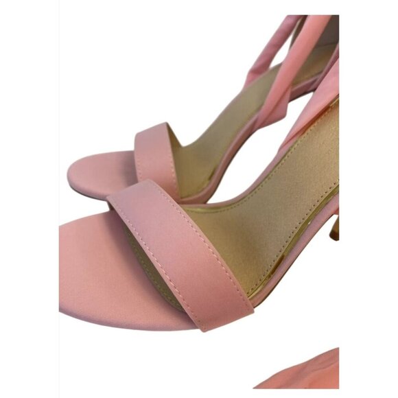 LILIANA / Nikia-214 / Pink / Stiletto / Heels / With Wrap-Around / Straps / For - Picture 3 of 7